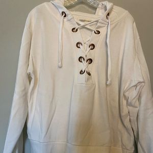 Off white sweatshirt hoodie.